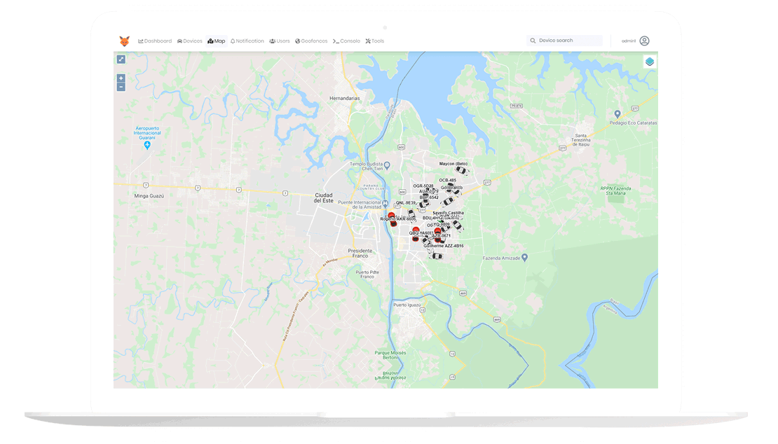FoxGPS - Plataforma